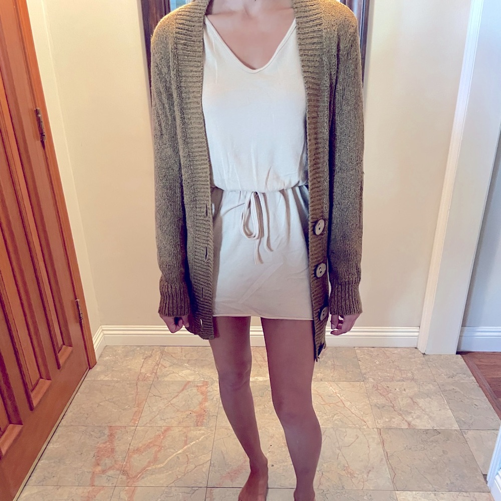 Large cardigan wrap